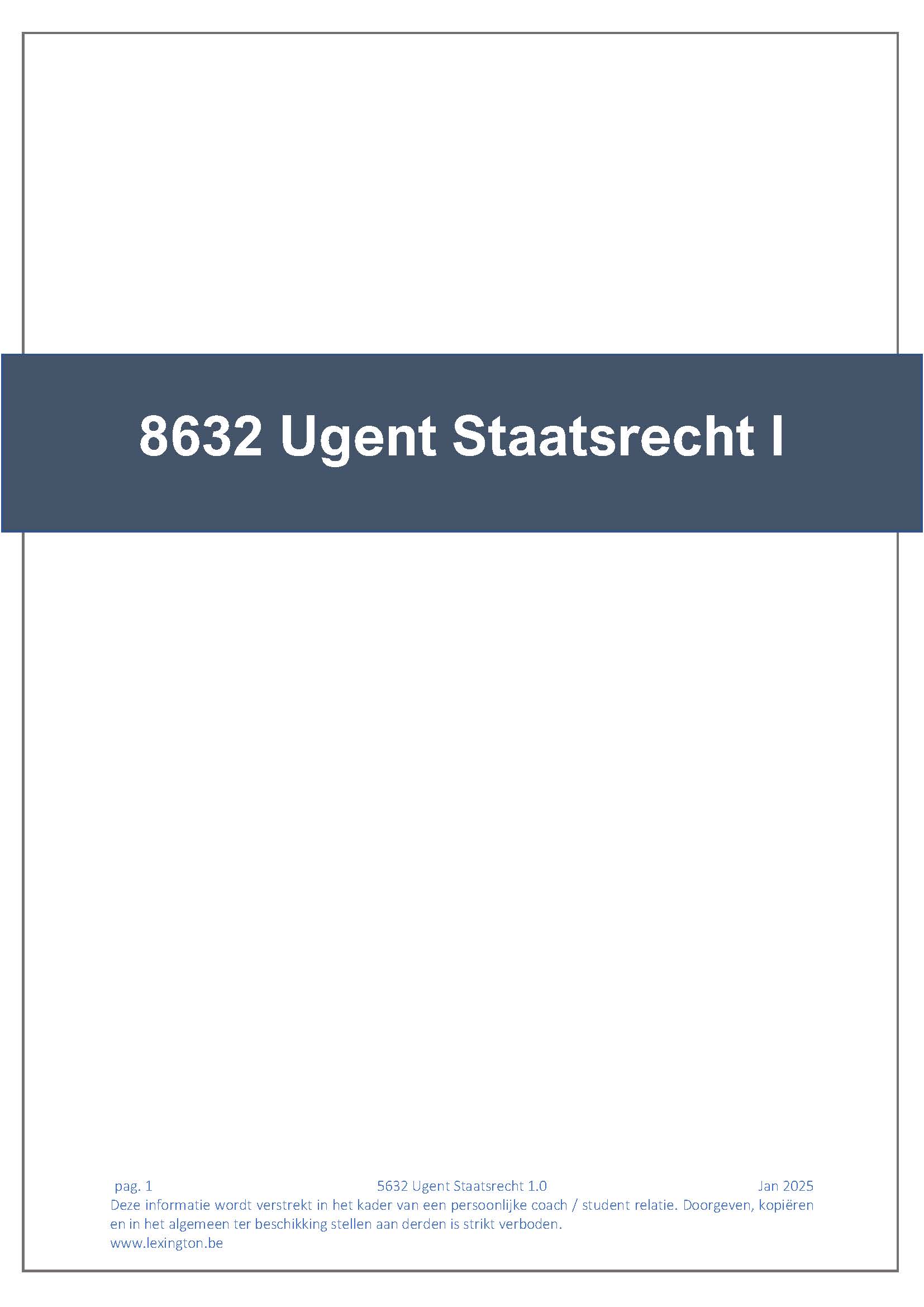 8732 Ugent Staatsrecht