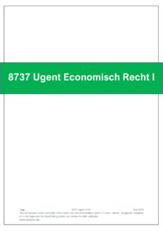 8737 Handels- en economisch recht