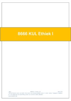 8666 Ethiek
